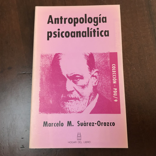 Portada del libro de Antropología psicoanalítica