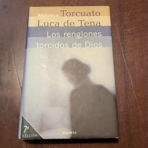 Portada del libro de Los renglones torcidos de Dios