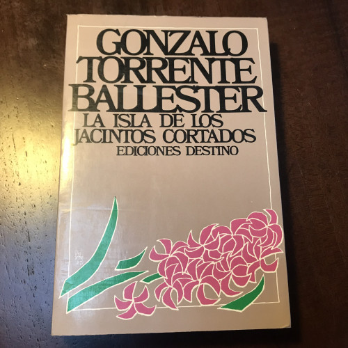 Portada del libro de La isla de los jacintos cortados