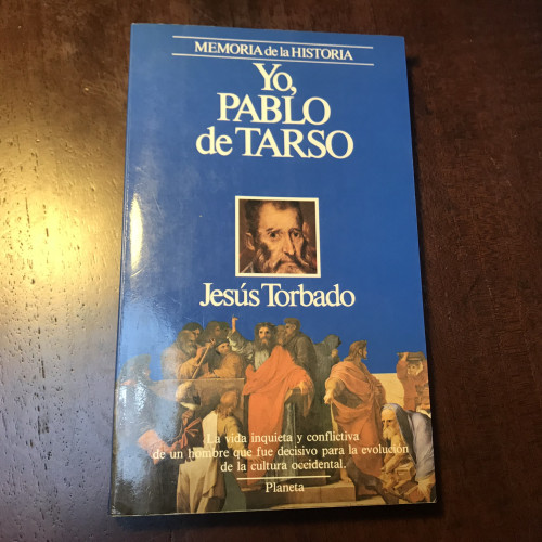 Portada del libro de Yo, Pablo de Tarso