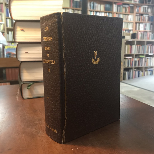 Portada del libro de Los premios Nobel de literatura. VoI III