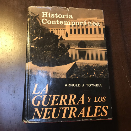 Portada del libro de La guerra y los neutrales