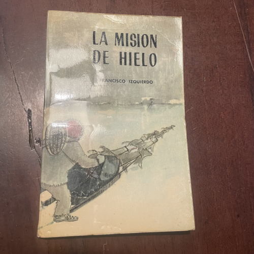 Portada del libro de La misión de hielo