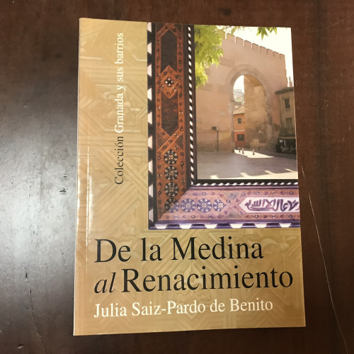 Portada del libro de De la Medina al Renacimiento