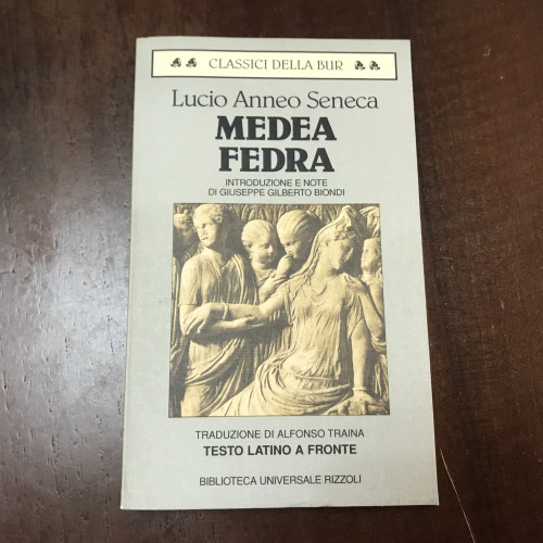 Portada del libro Medea Fedra (italiano)