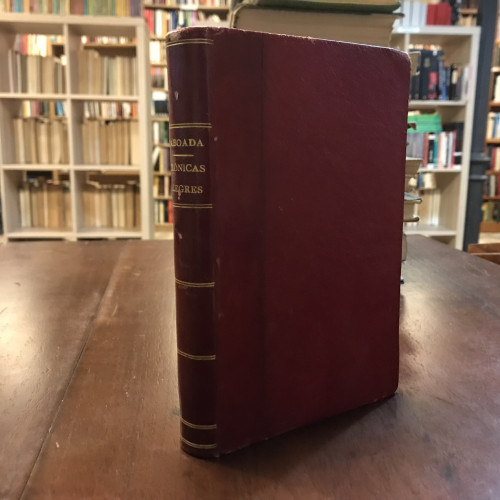 Portada del libro de Crónicas alegres de 1903-1904