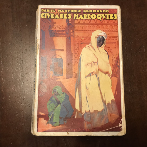 Portada del libro de Ciudades marroquíes a través del Mogreb