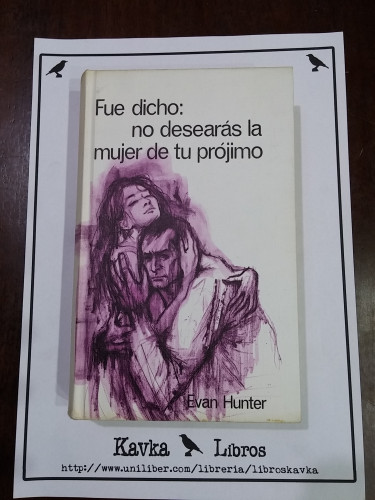 Portada del libro de Fue dicho: no desearás la mujer del prójimo