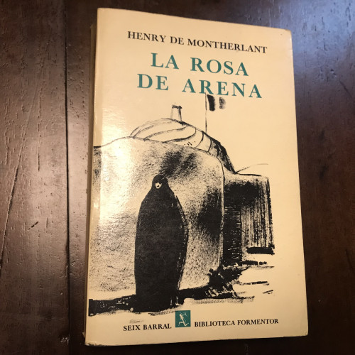 Portada del libro de La rosa de arena
