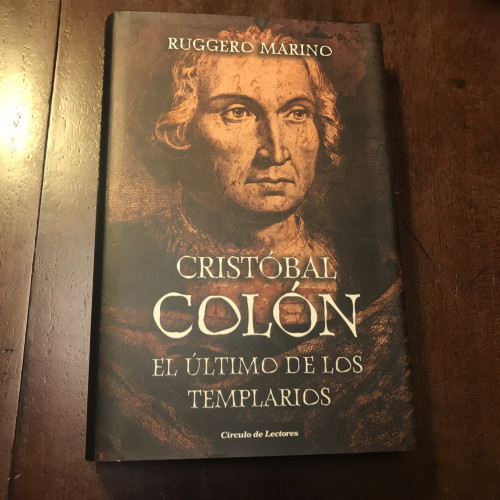 Portada del libro de Cristóbal Colón. El último de los templarios