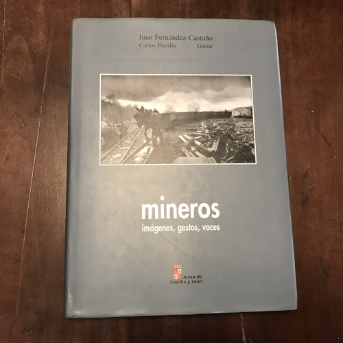 Portada del libro de Mineros imágenes, gestos, voces