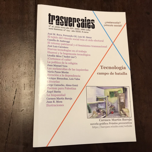 Portada del libro de Transversales nº 47. Junio 2019
