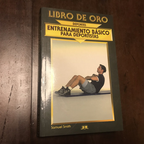 Portada del libro de Entrenamiento básico para deportistas