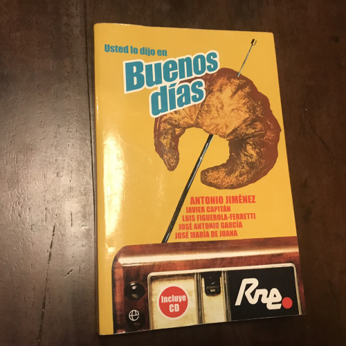 Portada del libro de Usted lo dijo en Buenos días