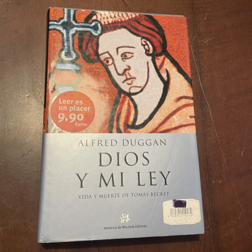 Portada del libro de Dios y mi ley
