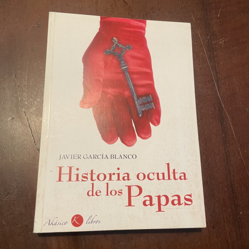 Portada del libro Historia oculta de los Papas