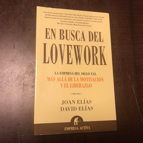 Portada del libro de En busca del lovework