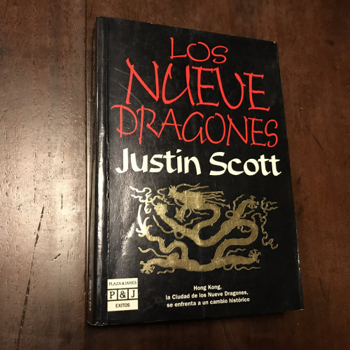 Portada del libro Los nueve dragones