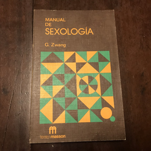 Portada del libro de Manual de sexología