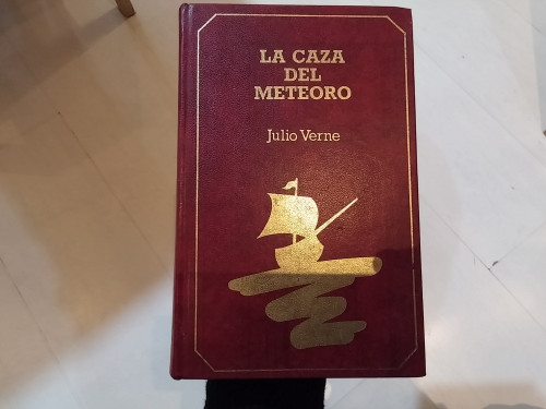 Portada del libro de La caza del meteoro