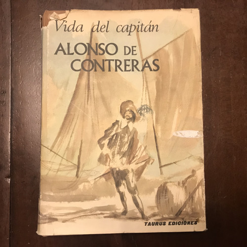 Portada del libro de Vida del capitán Alonso de Contreras