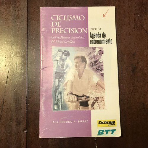 Portada del libro Ciclismo de precisión
