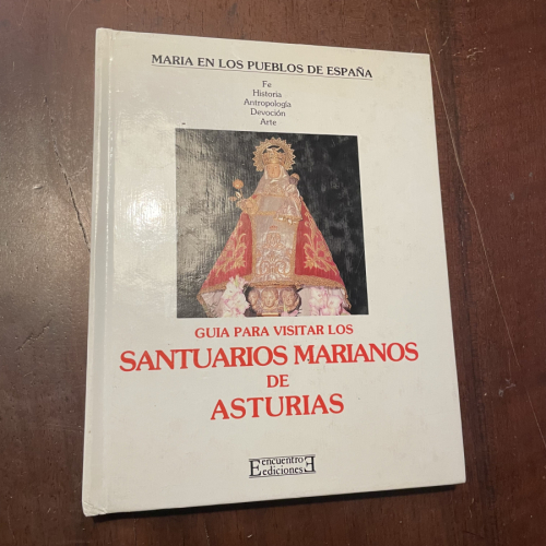 Portada del libro Guía para visitar los santuarios marianos de Asturias