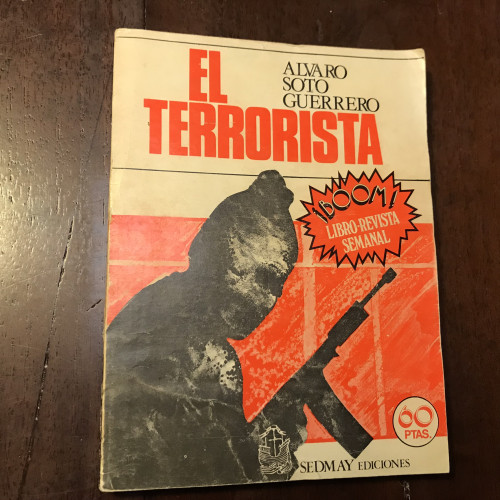 Portada del libro de El terrorista