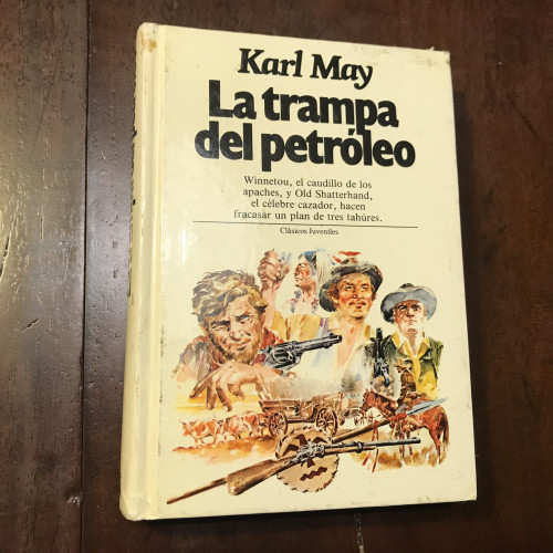 Portada del libro de La trampa del petróleo