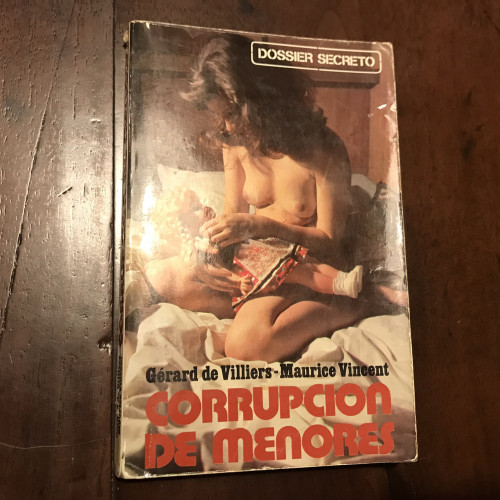 Portada del libro de Corrupción de menores