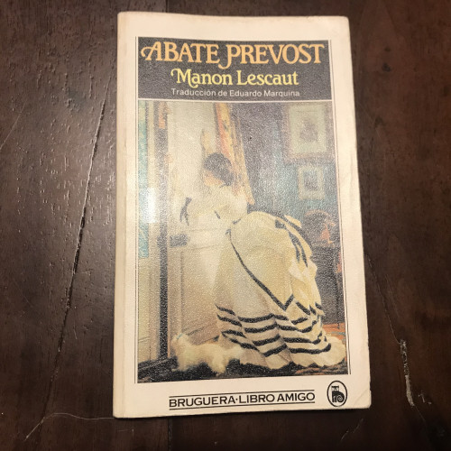 Portada del libro de Manon Lescaut
