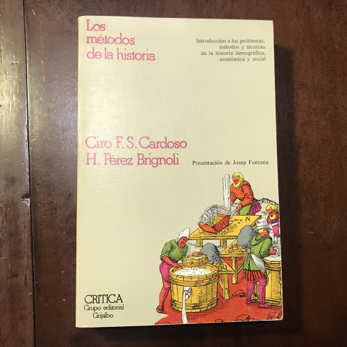 Portada del libro de Los métodos de la historia