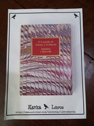 Portada del libro de El lazarillo de Tormes / El buscón