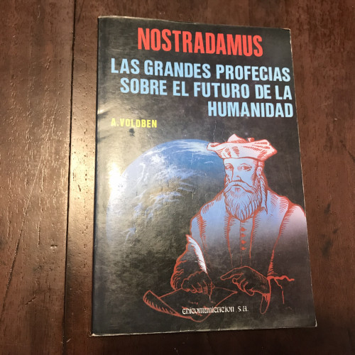 Portada del libro de Nostradamus. Las grandes profecías sobre el futuro de la Humanidad