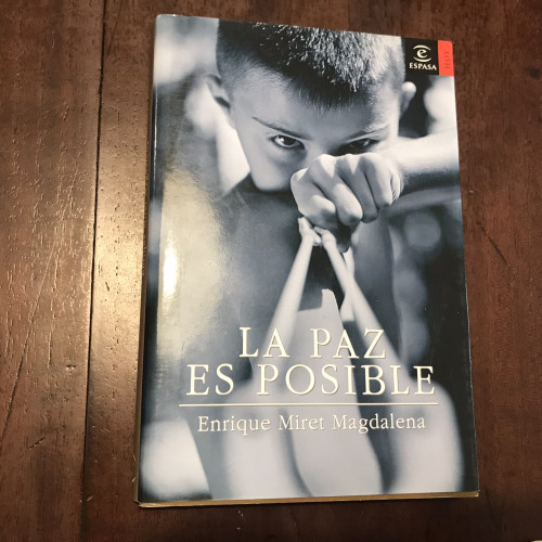 Portada del libro de La paz es posible