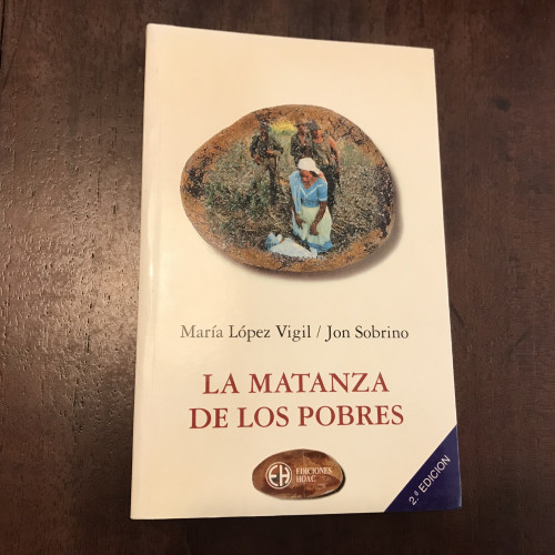 Portada del libro de La matanza de los pobres