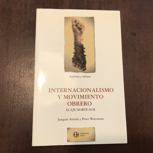 Portada del libro de Internacionalismo y movimiento obrero. El eje Norte-Sur