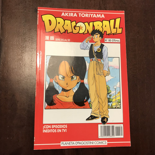 Portada del libro de Dragon Ball. Serie Roja/30 nº 183