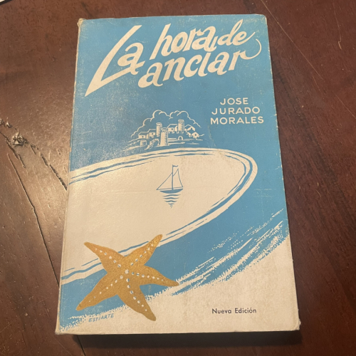 Portada del libro de La hora de anclar