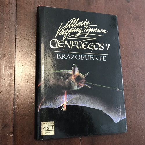 Portada del libro de Cienfuegos V. Brazofuerte