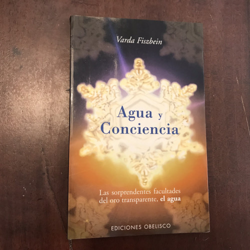 Portada del libro de Agua y conciencia