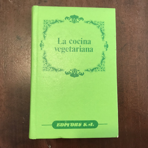 Portada del libro de La cocina vegetariana