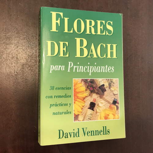 Portada del libro de Las flores de Bach para principiantes