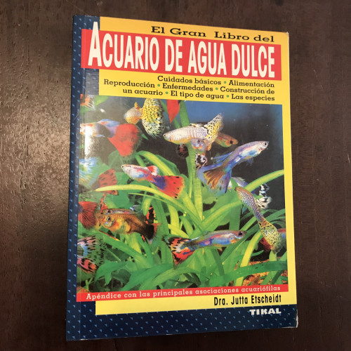 Portada del libro de Acuario de agua dulce