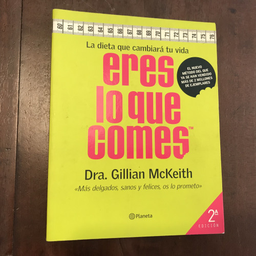 Portada del libro de Eres lo que comes