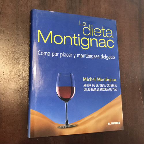 Portada del libro de La dieta Montignac