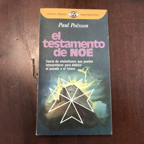 Portada del libro de El testamento de Noé