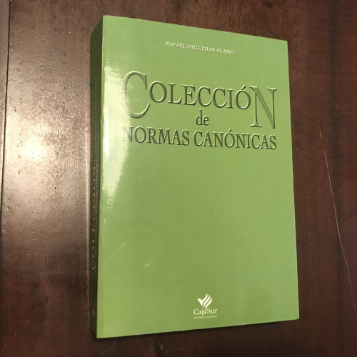 Portada del libro de Colección de normas canónicas