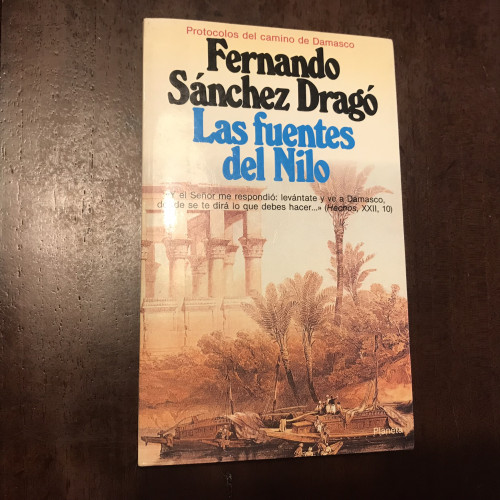Portada del libro de Las fuentes del Nilo