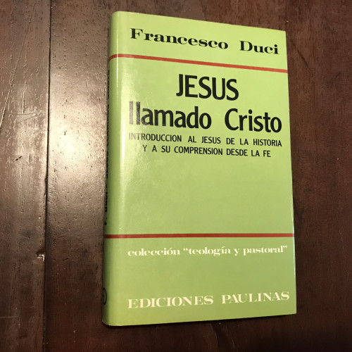 Portada del libro de Jesús llamado Cristo